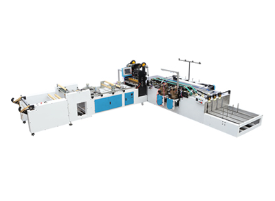 Rice bag cutting and sewing machine