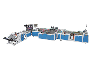 Valve pocket heat cutting and creasing machine